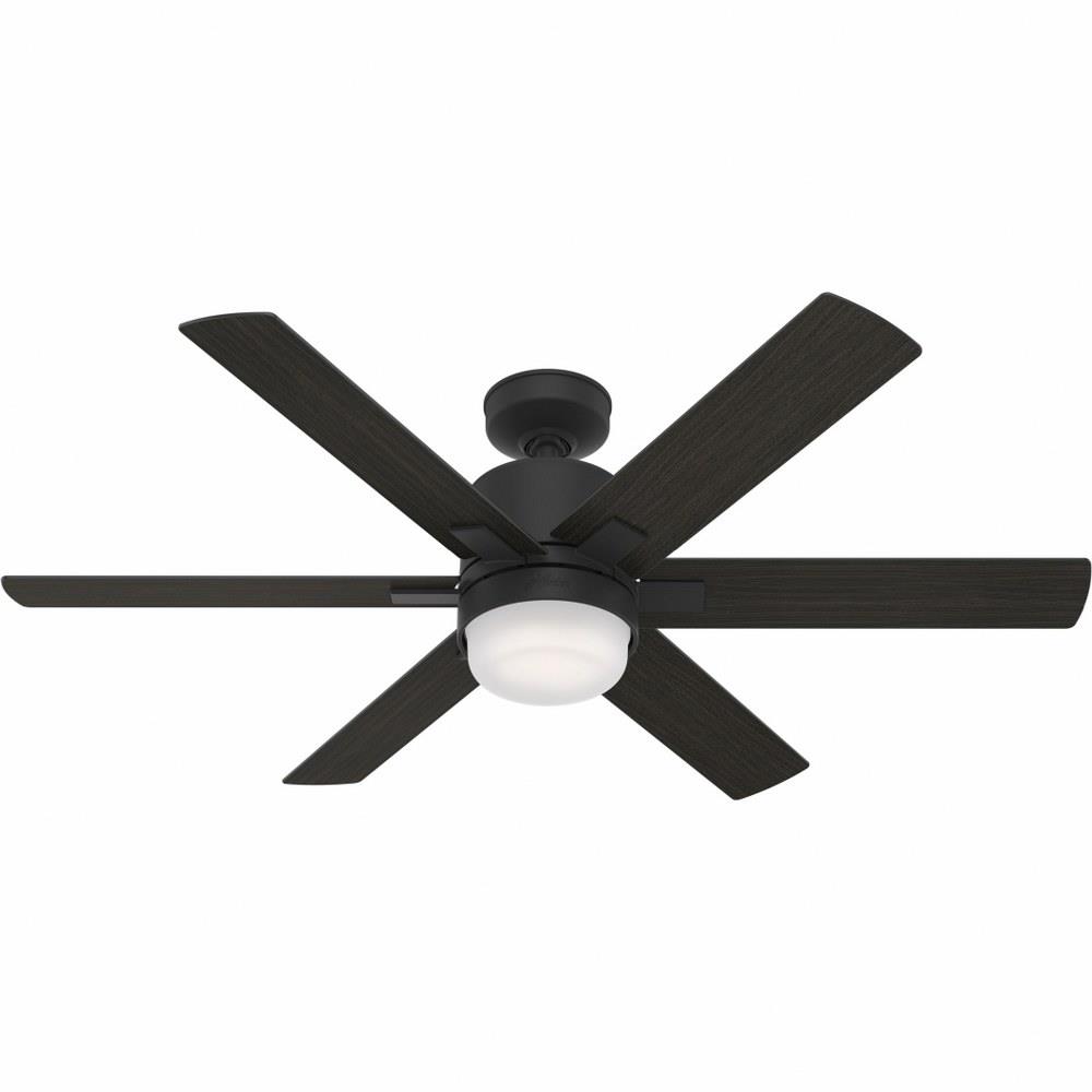 Hunter Fans 50952 Wifi Radeon Ceiling Fan With Led Light Kit And Wall Control In Modern Style 52 Inches Wide By 1575 Inches High