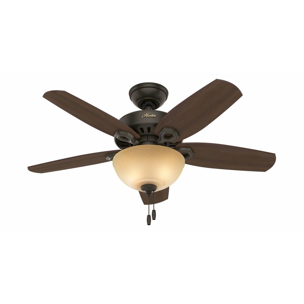 Hunter Fans 52217bsr Builder Small Room 42 Ceiling Fan With Ceiling Fan