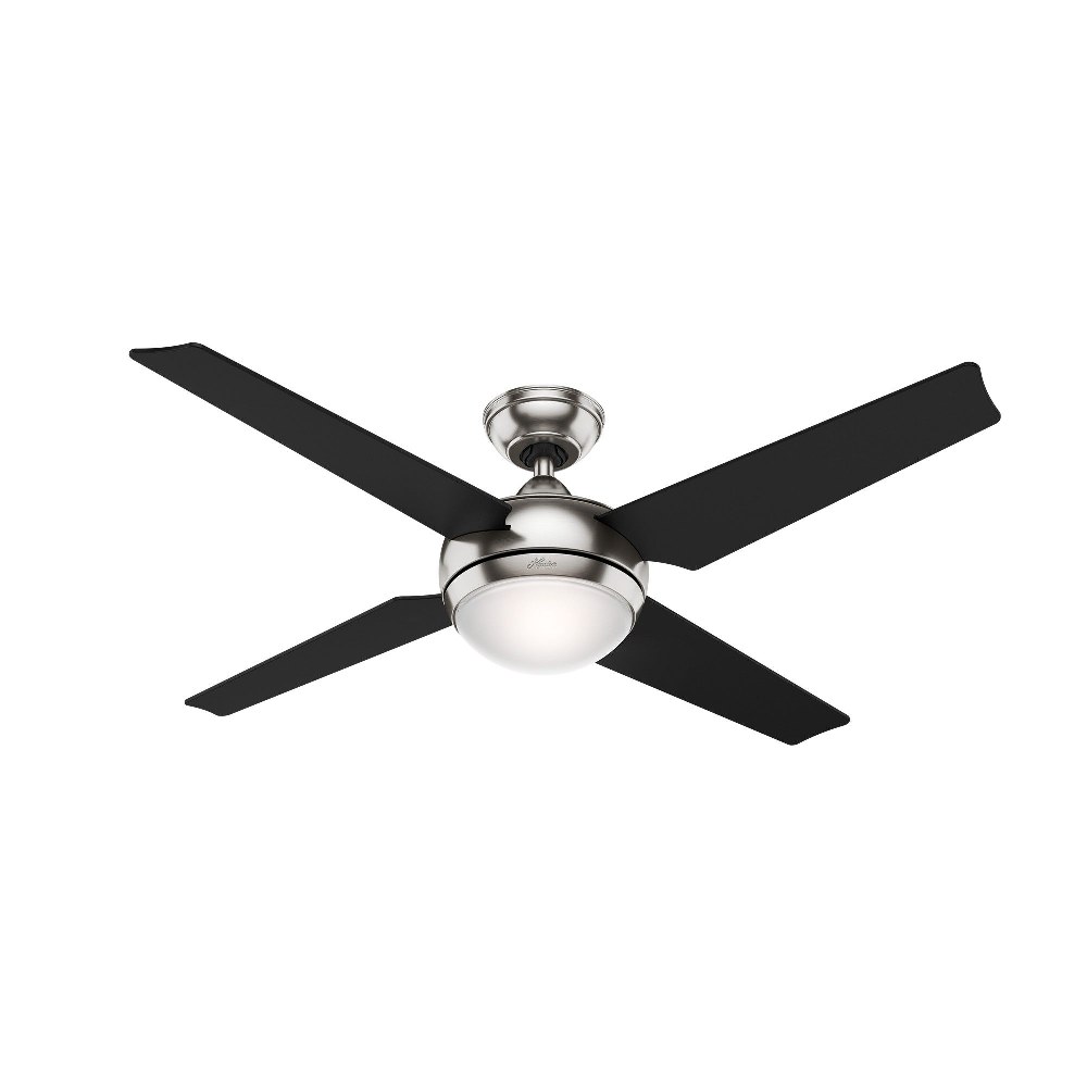 Hunter Fans-59072-Sonic-Ceiling Fan-52 Inches Wide   Brushed Nickel Finish