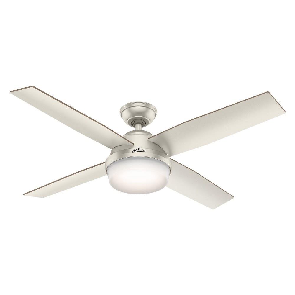 Hunter Fans 59450 Dempsey Damp 52 Ceiling Fan With Light Kit