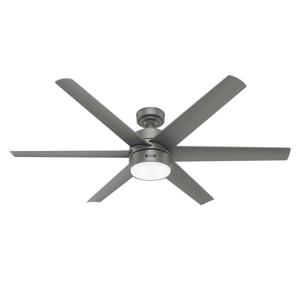 Solaria 60 Inch Ceiling Fan With Light Kit And Remote Control