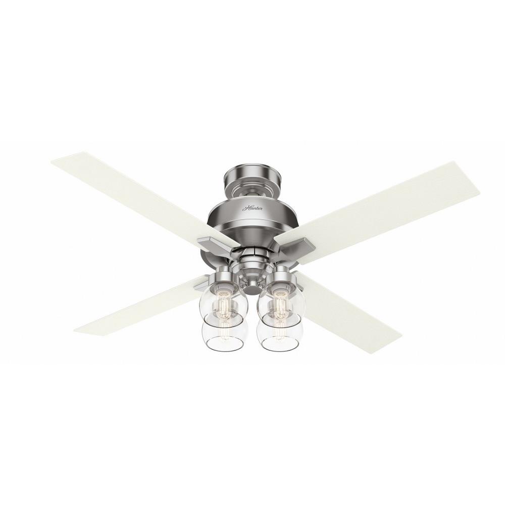 Hunter Fans 5965 Vivien Ceiling Fan With Light Kit And Remote Control In Modern Style 52 Inches Wide By 18 98 Inches High