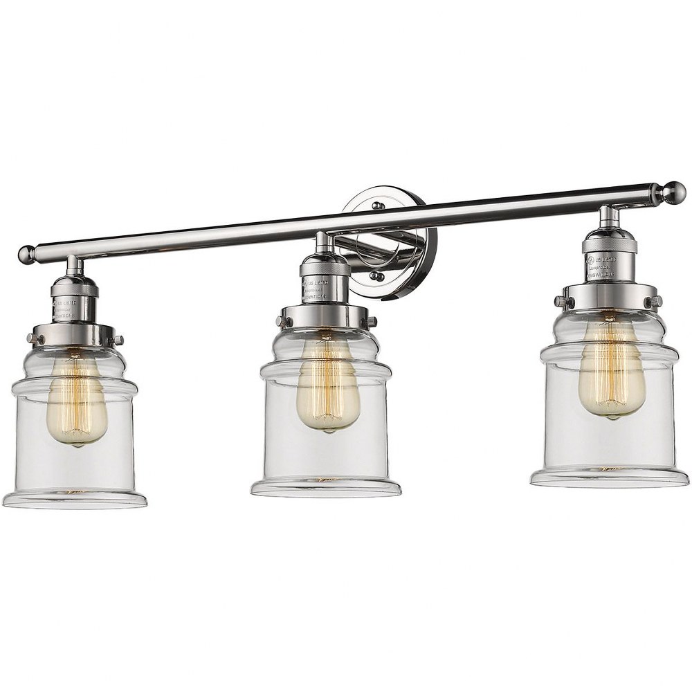 2609189 Innovations Lighting-205-PN-G182-Canton-Three Ligh sku 2609189