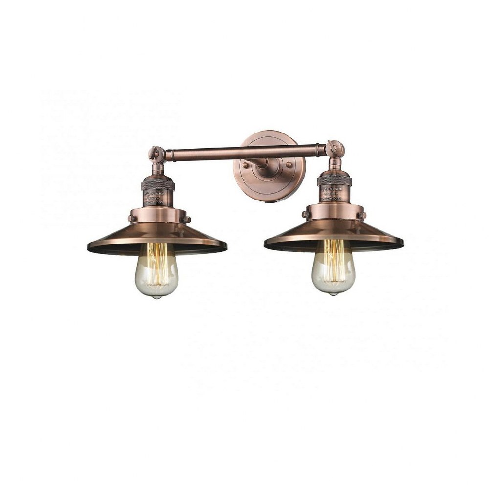 1870659 Innovations Lighting-208-AC-M3-Two Light Railroad  sku 1870659