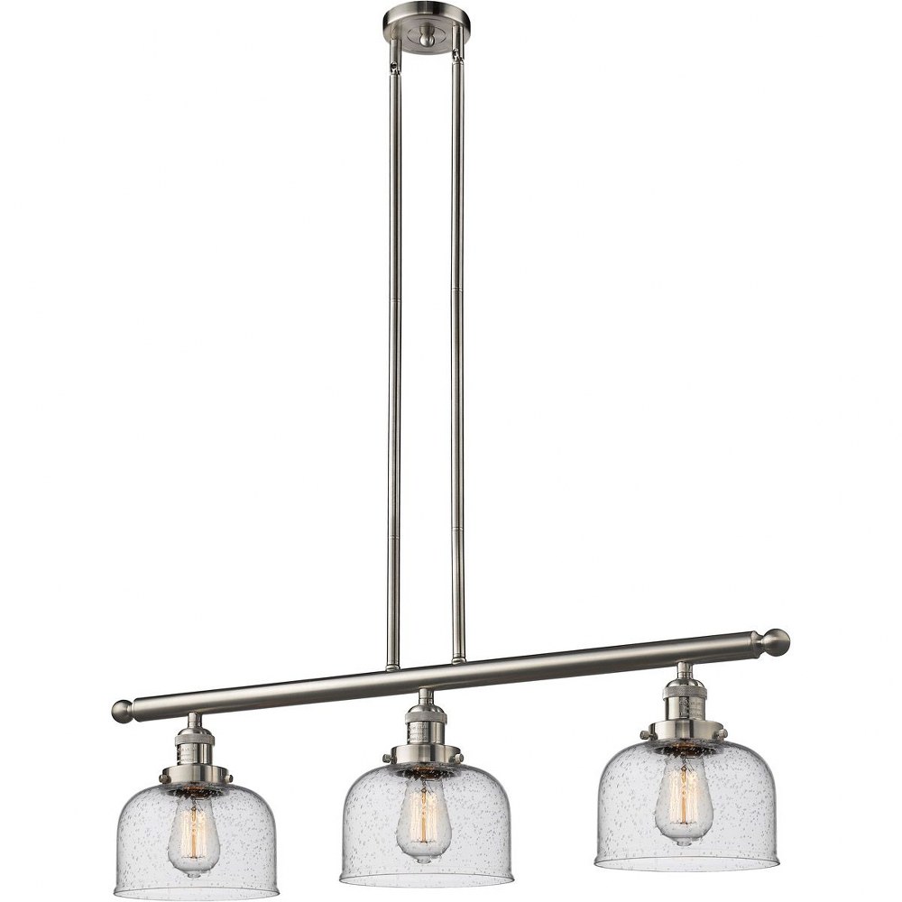 2609810 Innovations Lighting-213-SN-G74-Large Cone-Three L sku 2609810