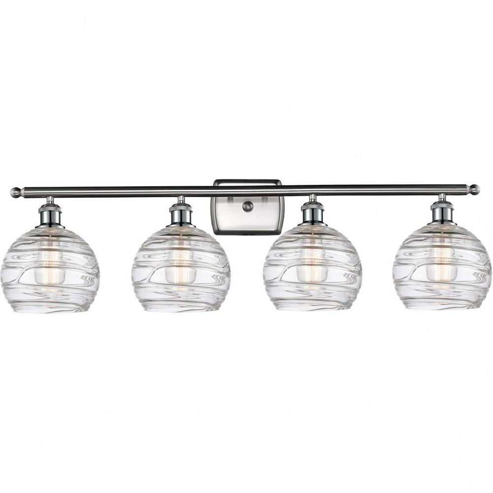 4379293 Innovations Lighting-516-4W-SN-G1213-8-Deco Swirl- sku 4379293