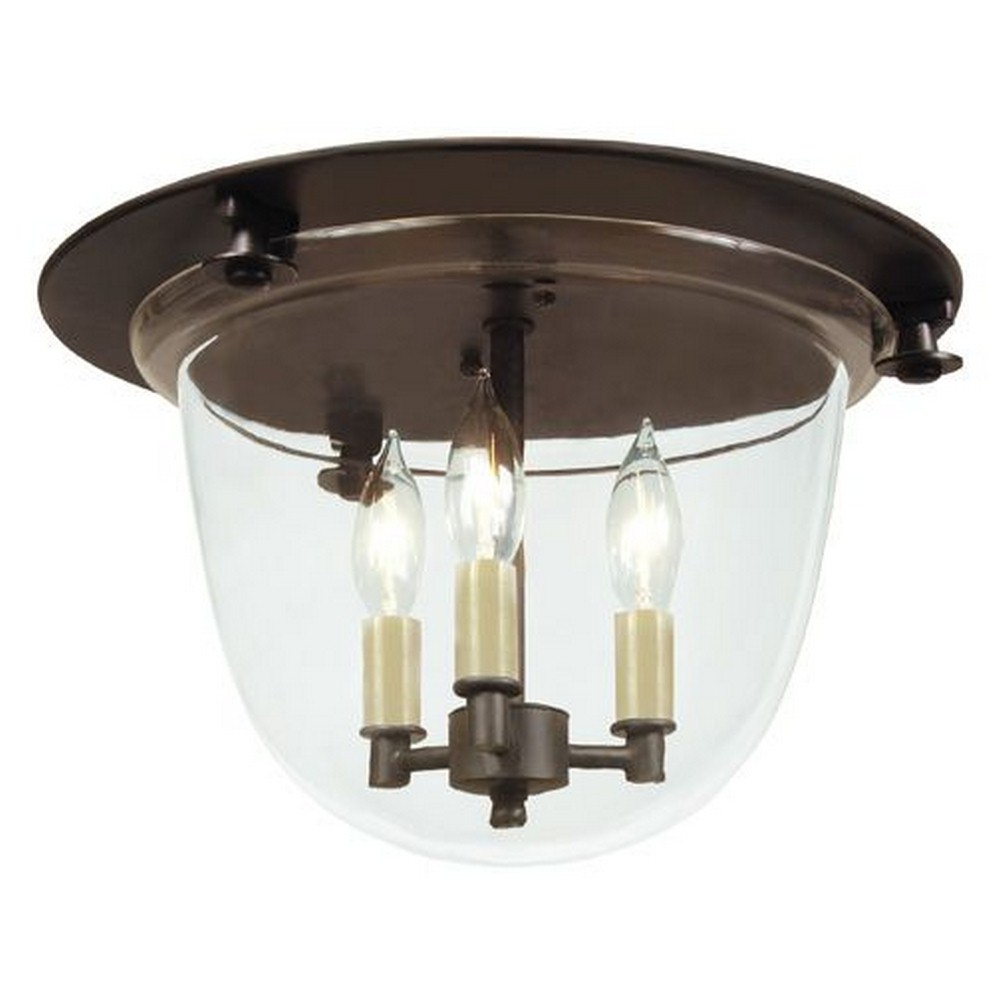 1277110 JVI Designs-1157-08-Three Light Bell Jar Pendant   sku 1277110