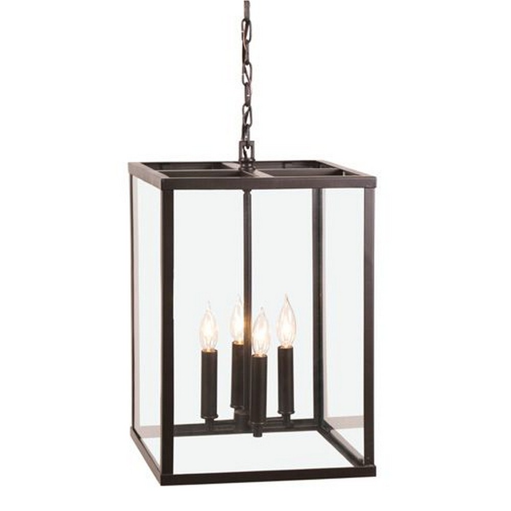 JVI Designs-3041-08-Carnegie - Four Light Pendant   Carnegie - Four Light Pendant