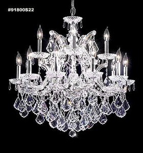 James Moder Lighting-91800S22-Maria Theresa Grand - Sixteen Light Chandelier Silver  Clear Imperial Crystal