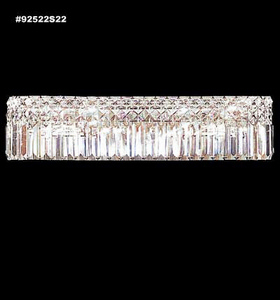 James Moder Lighting-92522S22-Prestige - Four Light Bath Bar Silver Imperial Clear Imperial Crystal