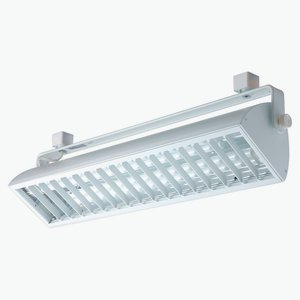 Jesco Lighting-HCF255WW-Contempo Series - Two Light H-3-Wire Single Circuit System Track Head White  White Finish