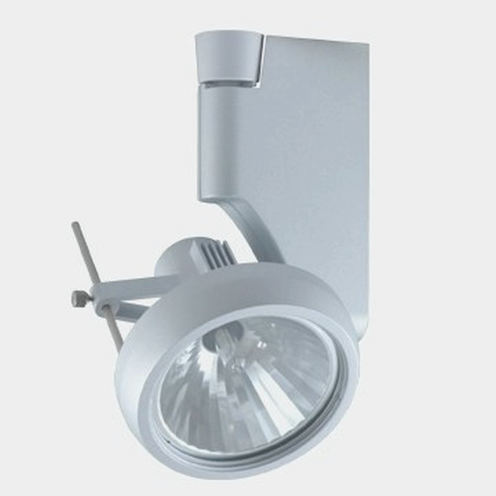 Jesco Lighting HLV270MR1675-S Contempo 270 Series Low Voltage Track Light Fixture Silver Finish MR16