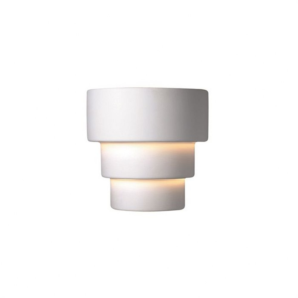 Bisque Justice Design Ambiance Fema Wall Sconce Incandescent 