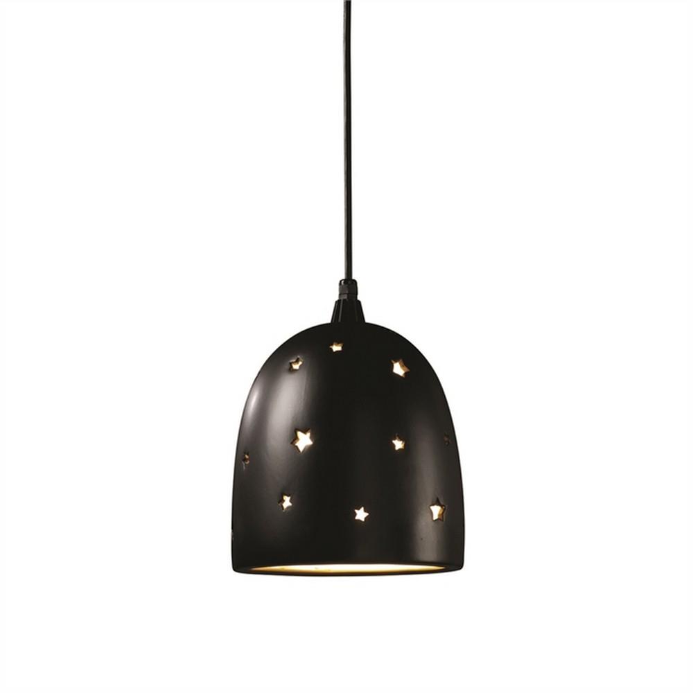 Justice Design Cer 9615 Sun Dagger One Light Large Bell Pendant Tap To Expand