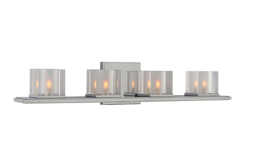 2093518 Kalco Lighting-306434CH-Naples - Four Light Bath V sku 2093518