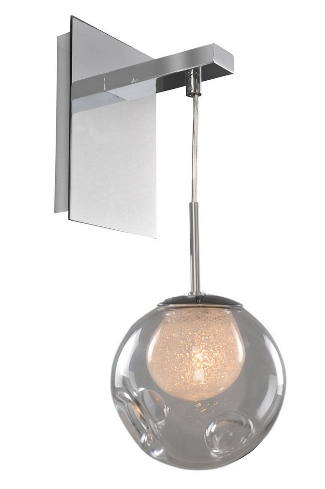 2081930 Kalco Lighting-309520CH/CLEAR-Meteor - One Light W sku 2081930