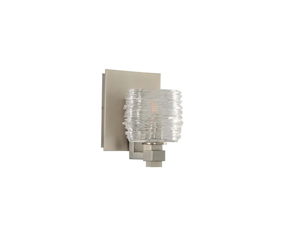 2093468 Kalco Lighting-312131SN-Clearwater - One Light Bat sku 2093468