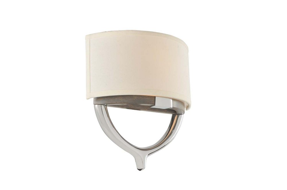 Kalco Lighting-312621CH-Bombay - Two Light Wall Bracket Chrome  Chrome Finish with Opal White Glass