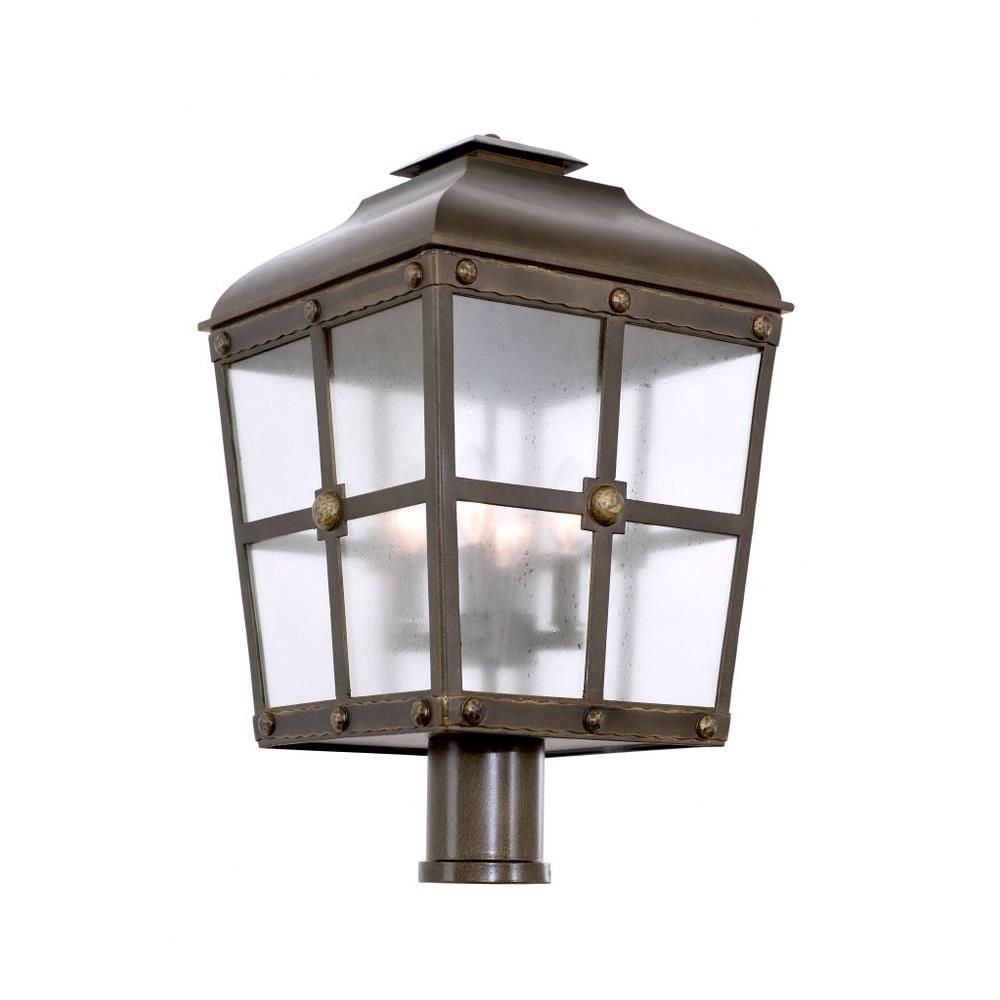 Sherwood Four Light Outdoor Large Post Pier Mount
