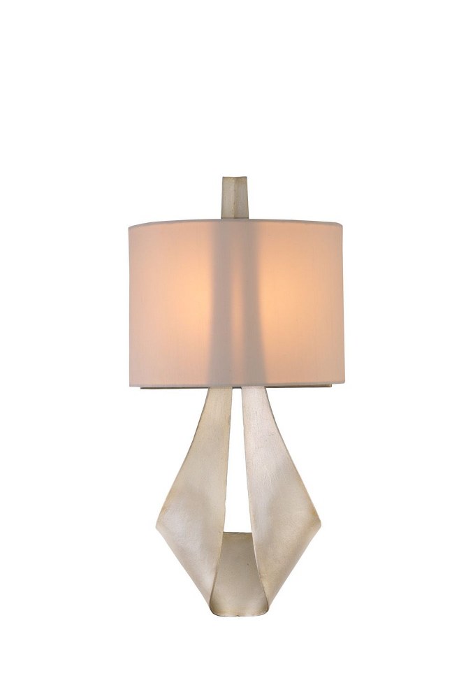 Kalco Lighting-501122PS-Barrymore - 4 Inch One Light Wall Sconce   Pearl Silver Finish