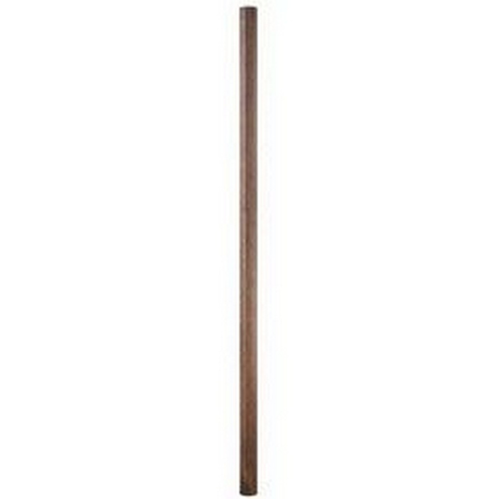 Kalco Lighting-9059MB-84 Inch Outdoor Straight Post Textured Matte Black  Walnut Finish