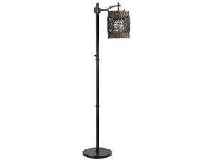 Kenroy Lighting-32144ORB-Brent - One Light Outdoor Floor Lamp   Oil Rubbed Bronze Finish with Clear Glass