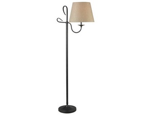 Kenroy Lighting-32178GFBR-Cromwell - One Light Floor Lamp   Golden Flecked Bronze Finish