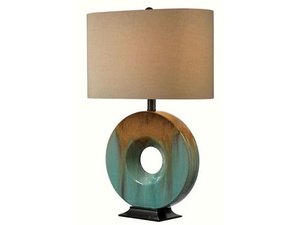 Kenroy Lighting-32184CG-Sesame - One Light Table Lamp   Ceramic Glaze Finish