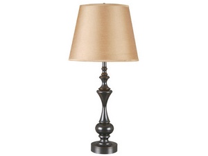 Kenroy Lighting-32200ORB-Stratton II - One Light Table Lamp(Pack of 2)   Oil Rubbed Bronze Finish