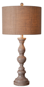 Kenroy Lighting-32236TA-Bennett - One Light Table Lamp   Toasted Almond Finish with Tan Textured Shade
