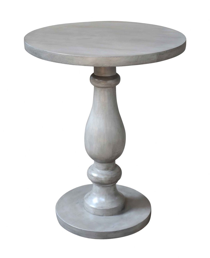 Kenroy Lighting-65032GRW-Tango - 22 Inch Accent Table   Gray Washed Finish