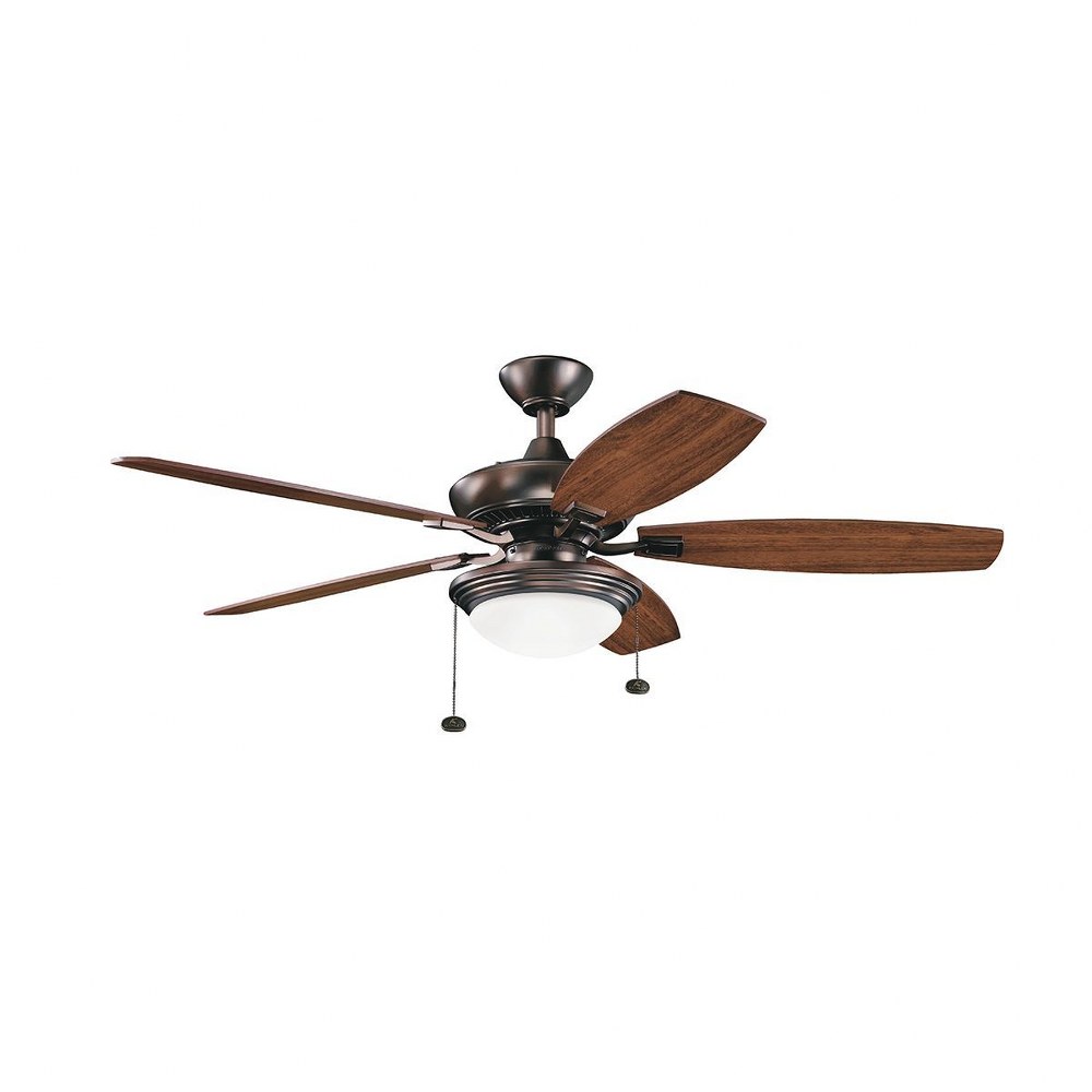Kichler Lighting 300026OBB Canfield Select - Ceiling Fan with Light Kit - with - Picture 3 of 4
