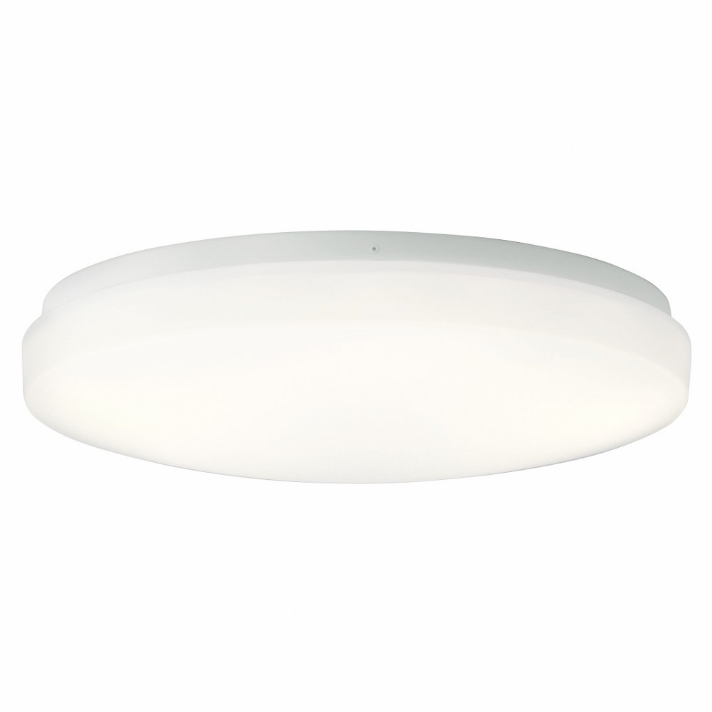 Kichler Lighting 10768WHLED 25W 1 Led Flush Mount - With Utilitarian