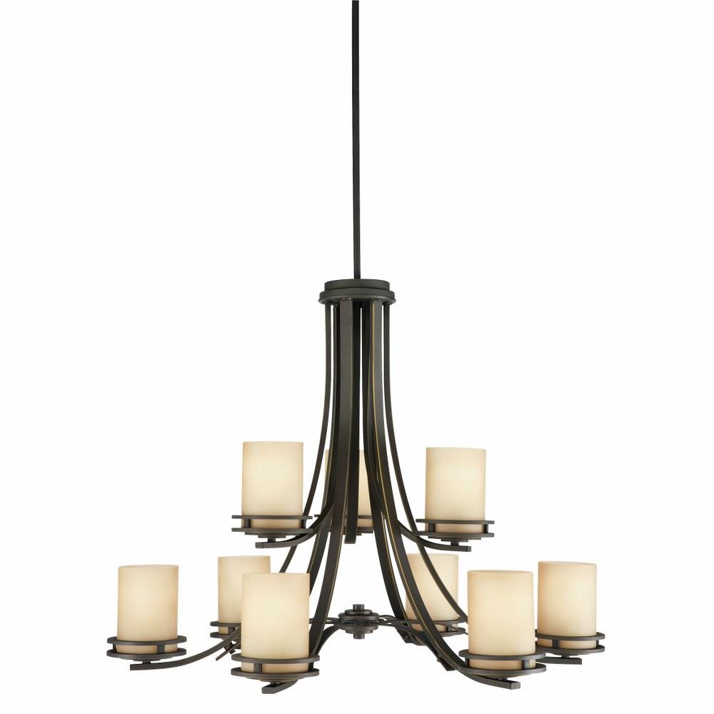 Kichler Lighting 1674ni Hendrik Nine Light Two Tier Chandelier Nine Light Two Tier Chandelier