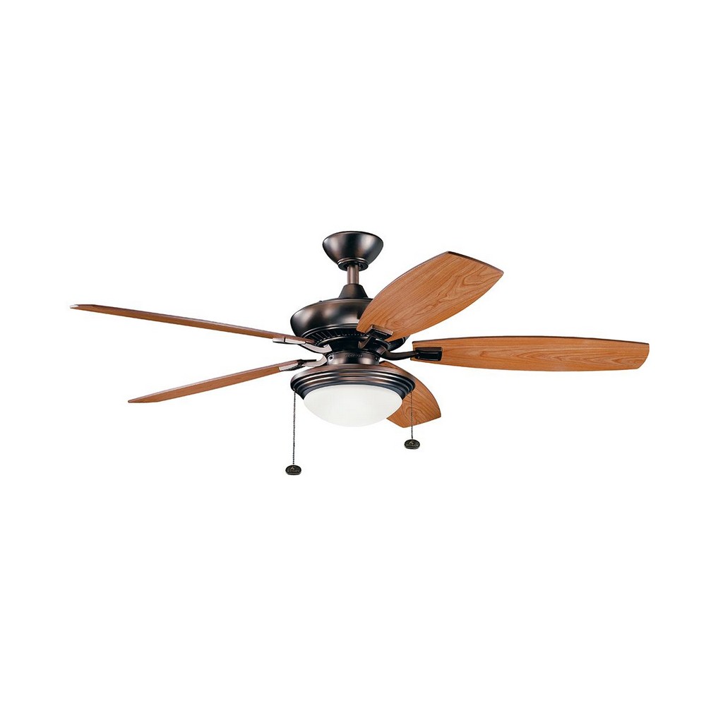 Kichler Lighting 300026OBB Canfield Select - Ceiling Fan with Light Kit - with