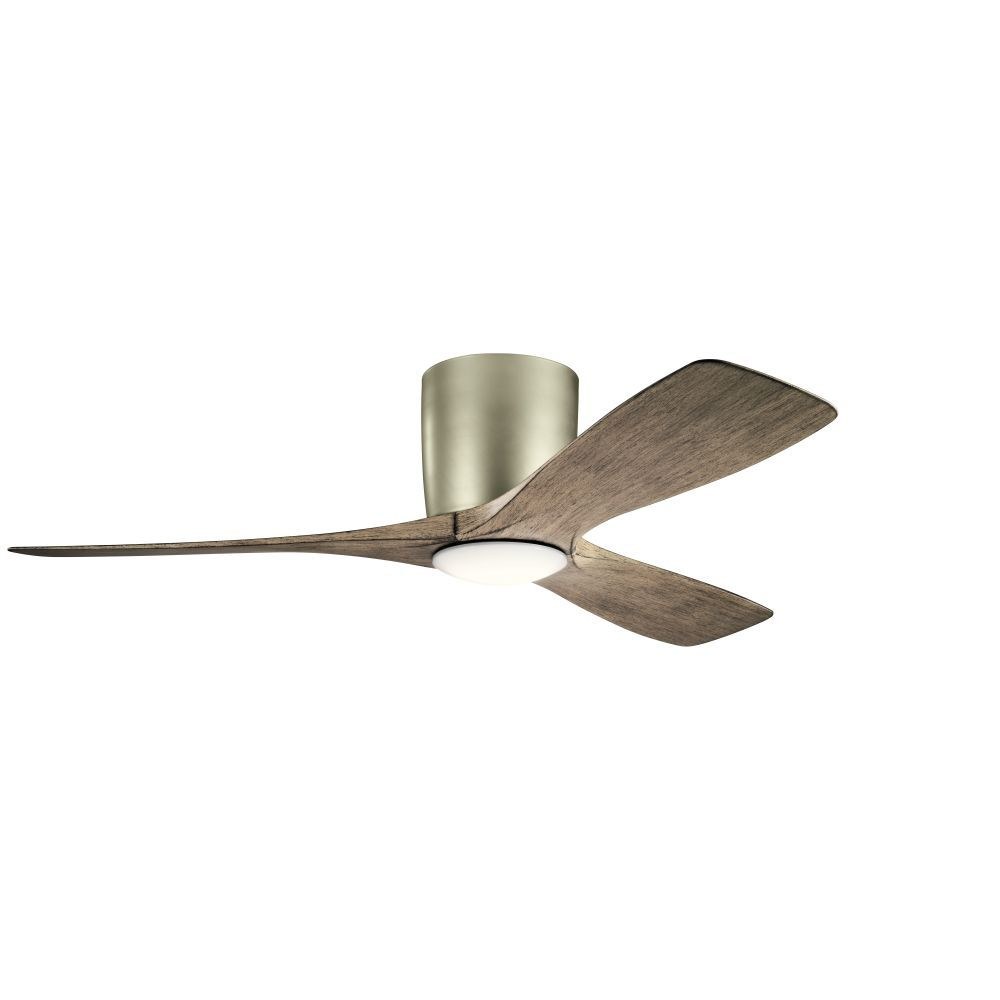 Kichler Lighting 300032NI Volos - 48 Inch Ceiling Fan with Light Kit-Brushed