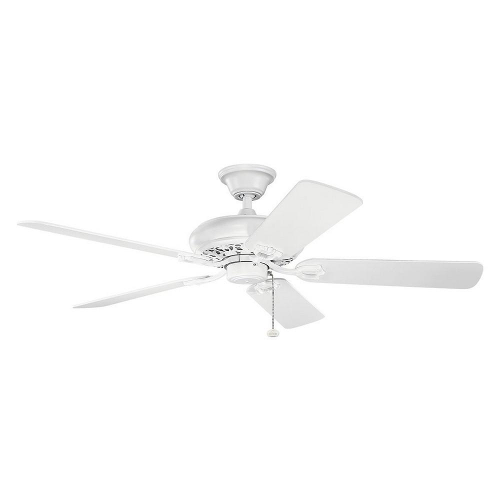 Kichler Lighting 300118mwh Bentzen 52 Ceiling Fan