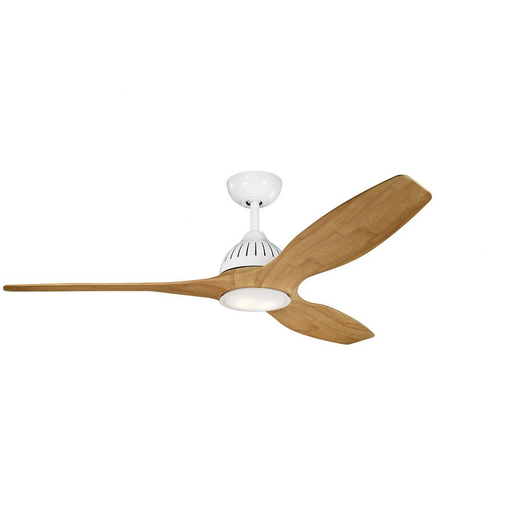 Kichler Lighting 310360WH1 Jace - Ceiling Fan with Light Kit - with Contemporary