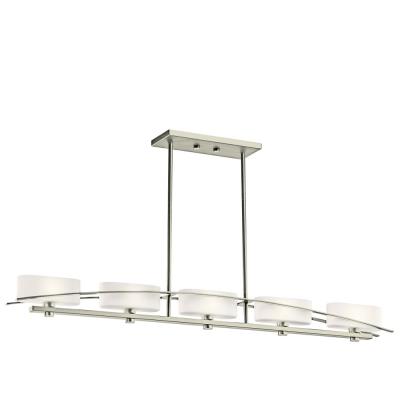 Kichler Lighting 42018ni Suspension Five Light Linear Chandelier