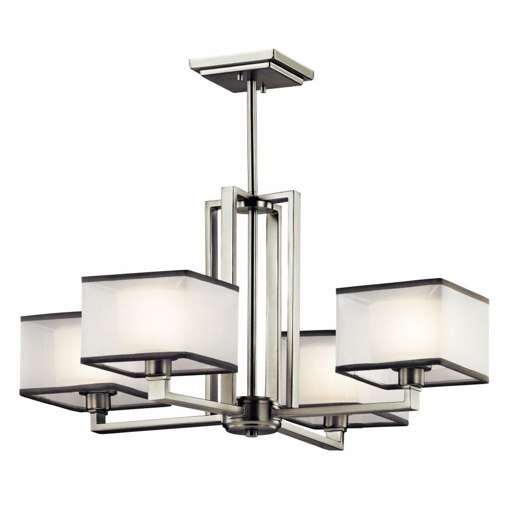 Kichler Lighting 43438ni Kailey Four Light Medium Chandelier