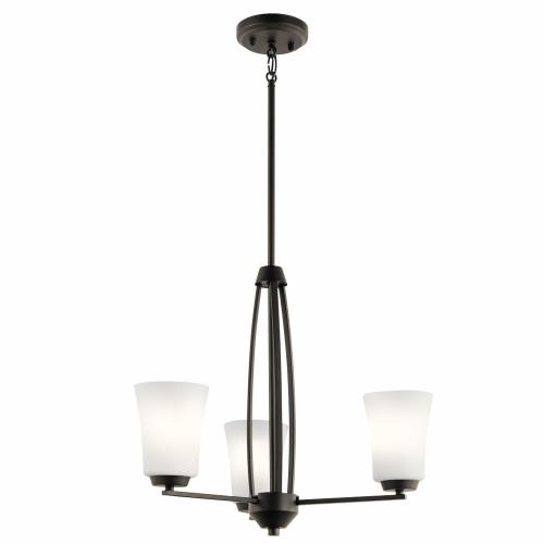 Kichler Lighting 44050 Tao 3 light Small Chandelier 18.75