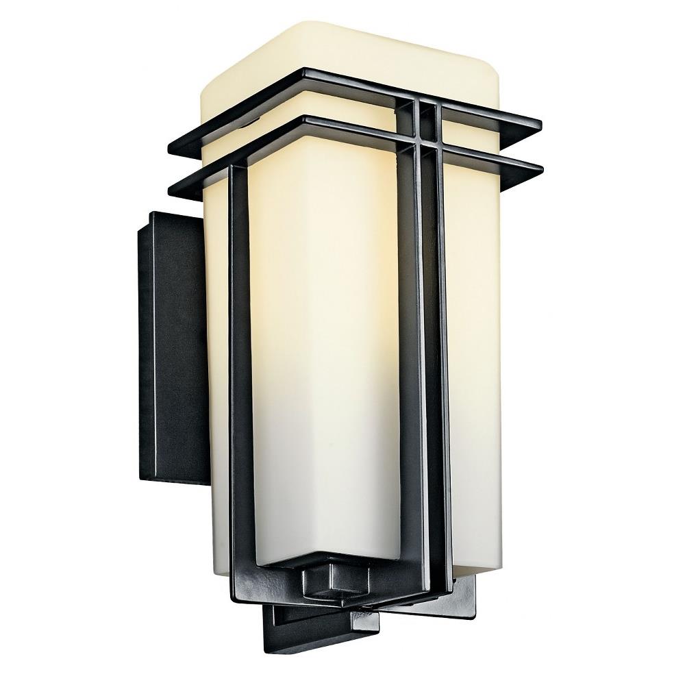 Kichler Lighting 49200bk Tremillo One Light Outdoor Wall Mount Kichler Lighting 49200bk Tremillo