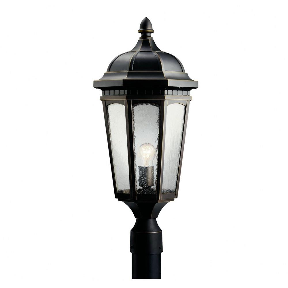 Courtyard One Light Outdoor Post Mount