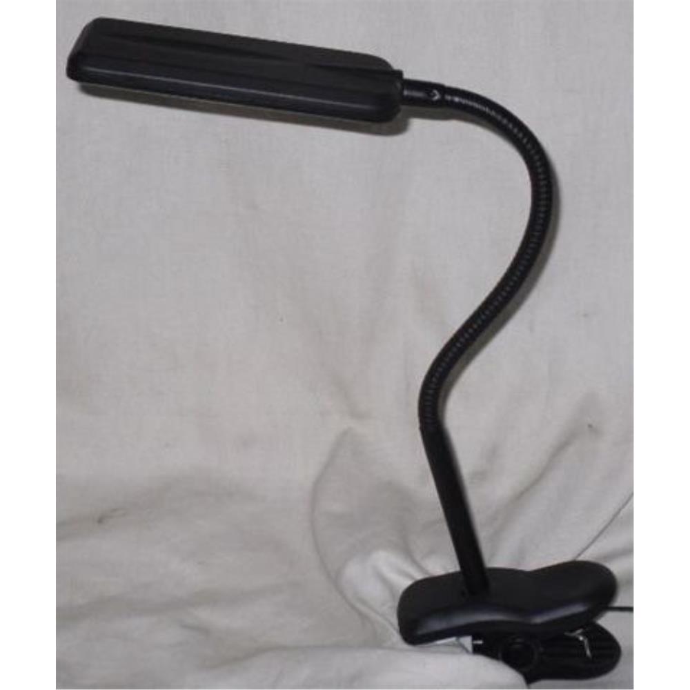 One Light Clamp On Desk Lamp