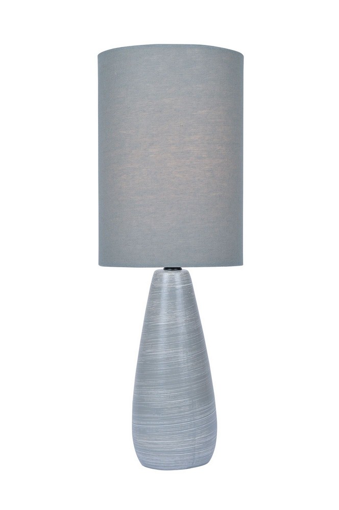Used Lite Source LS-23998GRY/GRY Quatro-One Light Table Lamp-6 Inches Wide by 17