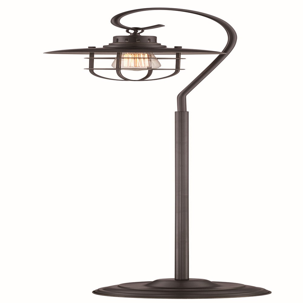 Lite Source-LS-81456D/BRZ-Lanterna II-One Light Floor Lamp-9 Inches Wide by 58.5 Inches High   Dark Bronze Finish