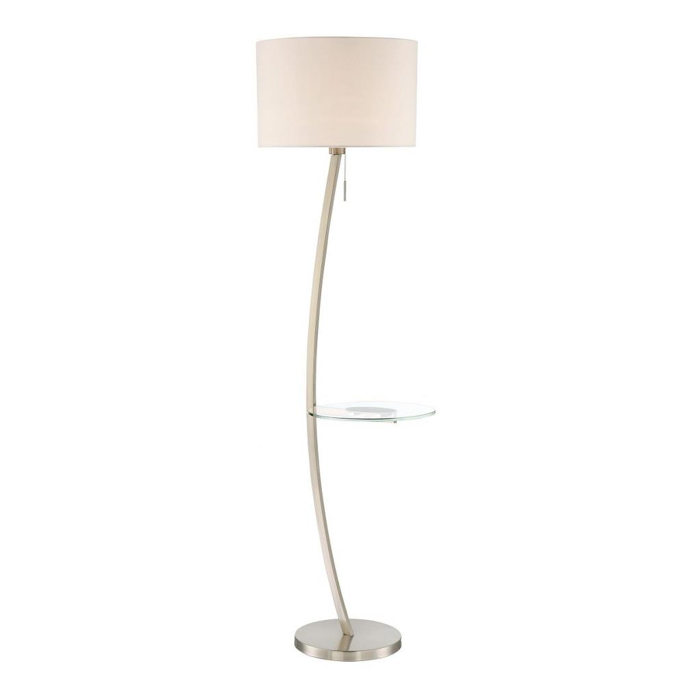 Lilith One Light Floor Lamp With Table