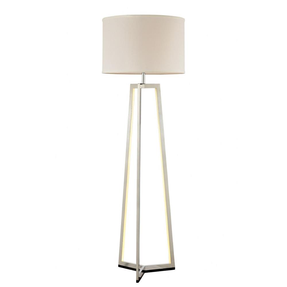 Pax One Light Floor Lamp With Led Night