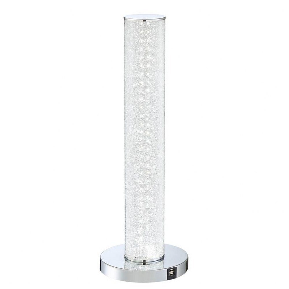 Used Lite Source LS-23515DIAMOND Quilla - 13W 1 LED Table Lamp-20 Inches Tall