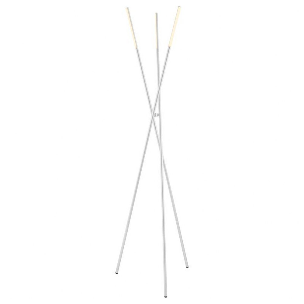 Used Lite Source LS-83668SILV Lorant - 60W 3 LED Floor Lamp-73.5 Inches Tall and